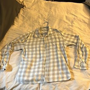 Large white Outerknown flannel
